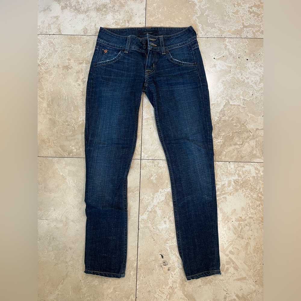 Hudson Jeans Women's Deep Indigo Skinny Jeans